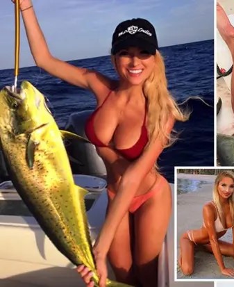 The sexiest fisherwoman has been found in Florida