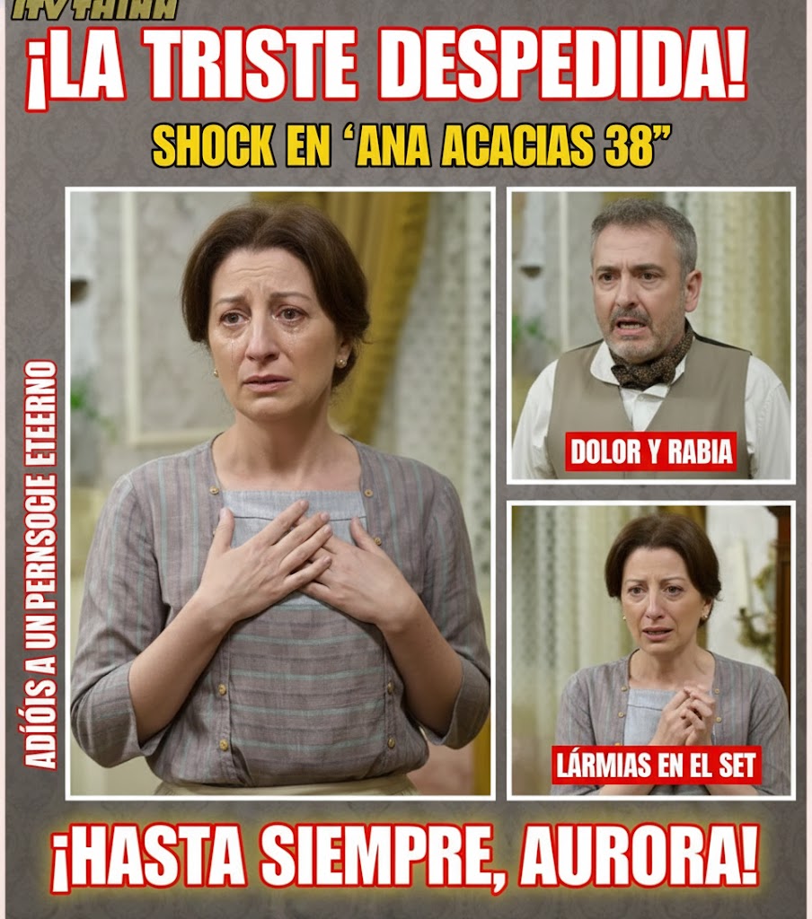 🖤 La comunidad artística española llora la pérdida de Aurora Sánchez, icónica actriz de “Acacias 38” – News