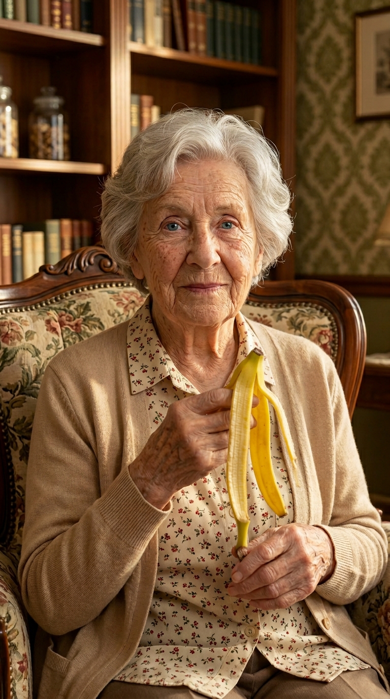 Put banana peel on your feet and don’t spend more at the pharmacy (Did you know that?)