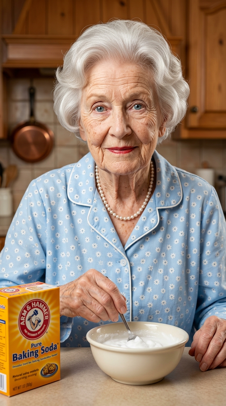 BAKING SODA REMOVES AGE SPOTS, ACNE, BLACKHEADS! This is what you need to do…