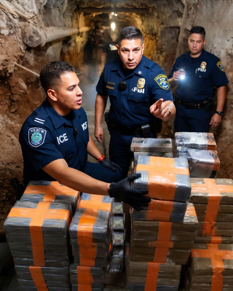 Beneath the Border: Agents Uncover Secret Drug Tunnels and Millions in Cartel Cash – Family Stories