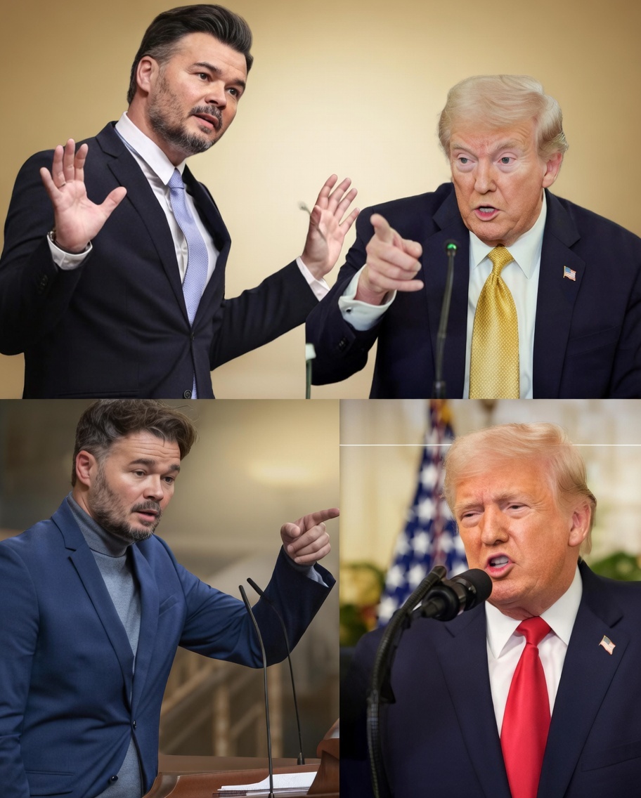 Rufián lanza un duro mensaje sobre Trump en el Congreso… y su comparación provoca un terremoto político |BV